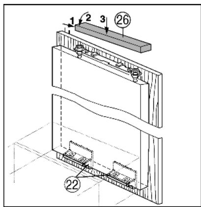 LIEBHERR CN 4313 - CN321 - CN361 - Portes à cassettes : - 6