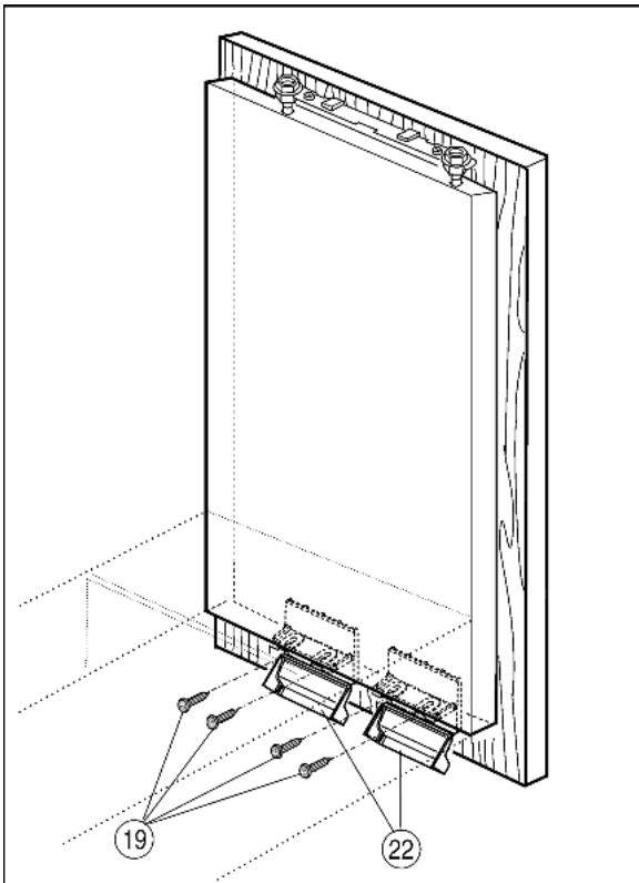LIEBHERR CN 4313 - CN321 - CN361 - Portes à cassettes : - 2
