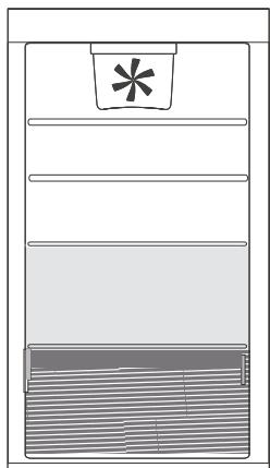 INDESIT SZI12A1D/IR - Ou conserver les aliments FRAIS et les boissons - 1