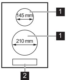 ELECTROLUX EHH3320NVK - Description de la table de cuisson - 1