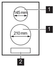 ELECTROLUX EHH3320NVK - Kochfeldanordnung - 1