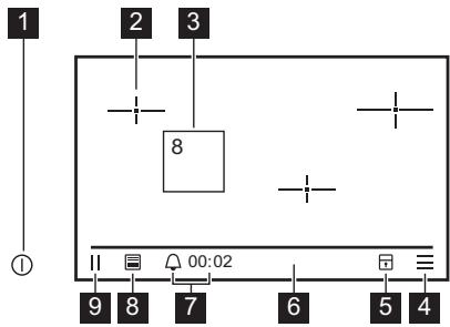 1 2 3 8 9 00:02 7 6 5 4