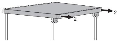 ELECTROLUX ESL6327LO - Pour enlever le plan de travail de l'appareil - 2