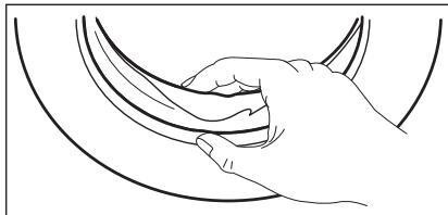 ELECTROLUX EWF1495RB - Joint du couvercle - 1