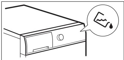 ELECTROLUX EDH3886GDE - Draining the water container - 1