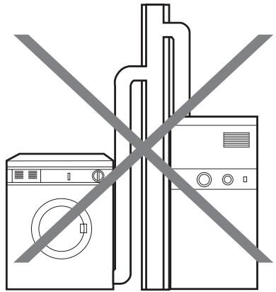 ELECTROLUX EDE 1074 PDW - INSTALLATION DU TUYAU D'ÉVACUATION - 5