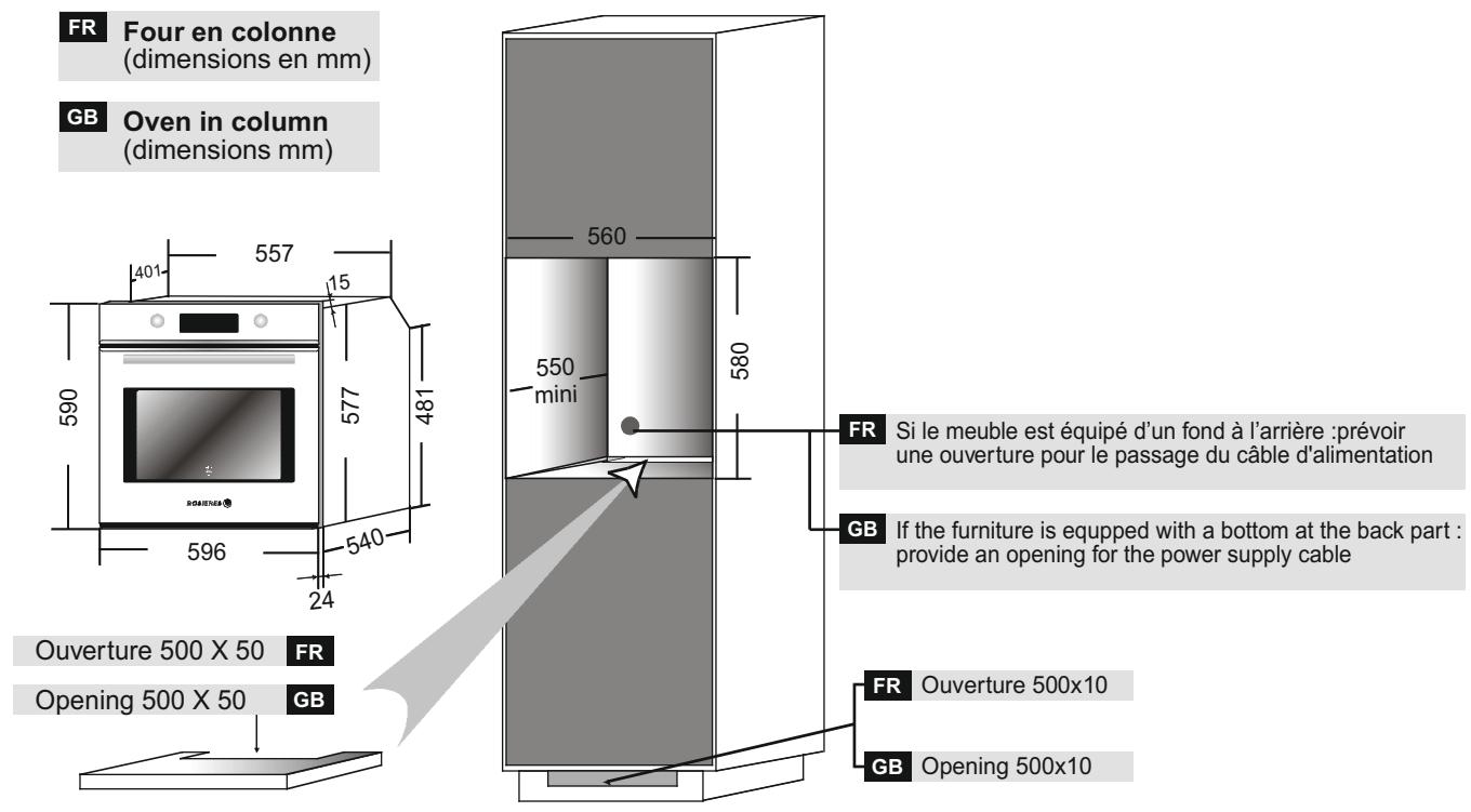 ROSIERES RFN5571IN - BAKING - 1