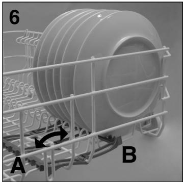 ROSIERES RLI1D63, RLI1D63B, RLI1D63N, RLI1D63X - Utilisation du panier inférieur - 3