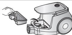 SAMSUNG AIR TRACK PLUS - VIDER LE RÉSERVOIR DE POUSSIÈRE - 16