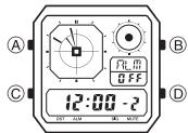 CASIO 3571 - Pour régler une heure d'alarme - 1