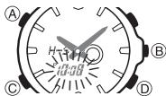 CASIO 4334 - Pour régler l'heure analogue - 1