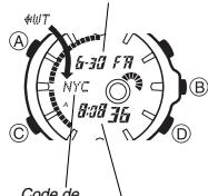 CASIO 4334 - Heure universelle - 1