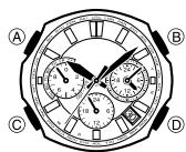 CASIO 5178 - Pour activer manuellement la correction automatique des positions d'origine des aiguilles - 1