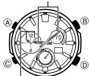 CASIO 5446 - Pour échanger votre ville de résidence et une ville d'heure mondiale - 2