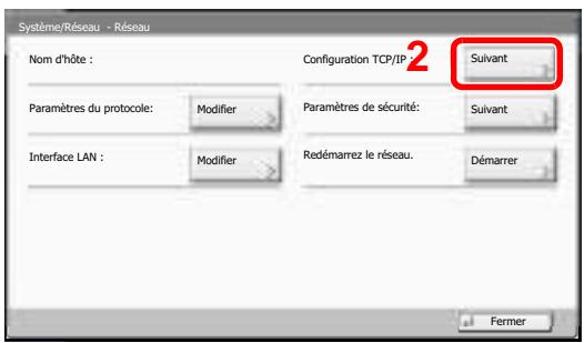 KYOCERA TASKALFA 2551CI - Afficher l'écran. - 5