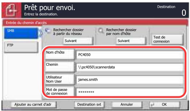 KYOCERA TASKALFA 2551CI - Vérifier les informations. - 1