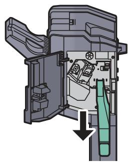 KYOCERA TASKALFA 2551CI - Vider le bac de récaptulation de perforation - 1
