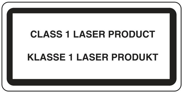 KYOCERA TASKALFA 2551CI - Sécurité laser (europe) - 2