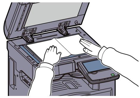 KYOCERA TASKALFA 2551CI - Mettre en place les originaux. - 2