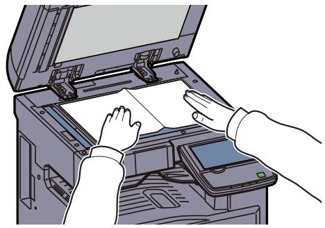 KYOCERA TASKALFA 2551CI - Mettre en place les originaux. - 2