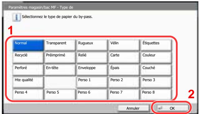 KYOCERA TASKALFA 2551CI - Configurer les paramètres - 3