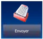 KYOCERA TASKALFA 2551CI - Appuyer sur [envoyer] sur l'écran d'accueil. - 2