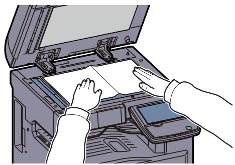 KYOCERA TASKALFA 2551CI - Mettre en place les originaux. - 2