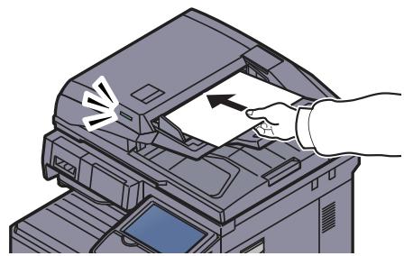 KYOCERA TASKALFA 2551CI - Mettre en place les originaux. - 1