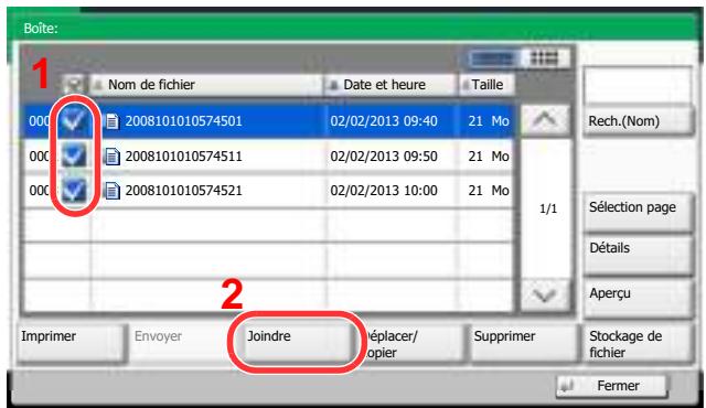 KYOCERA TASKALFA 2551CI - Fusionner le document. - 1