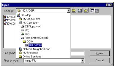 THOMSON VMD722 - Lecture et prise en charge des images (windows®) - 3