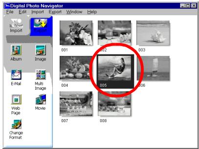 THOMSON VMD722 - Affichage d'une image fixe sélectionnée - 1