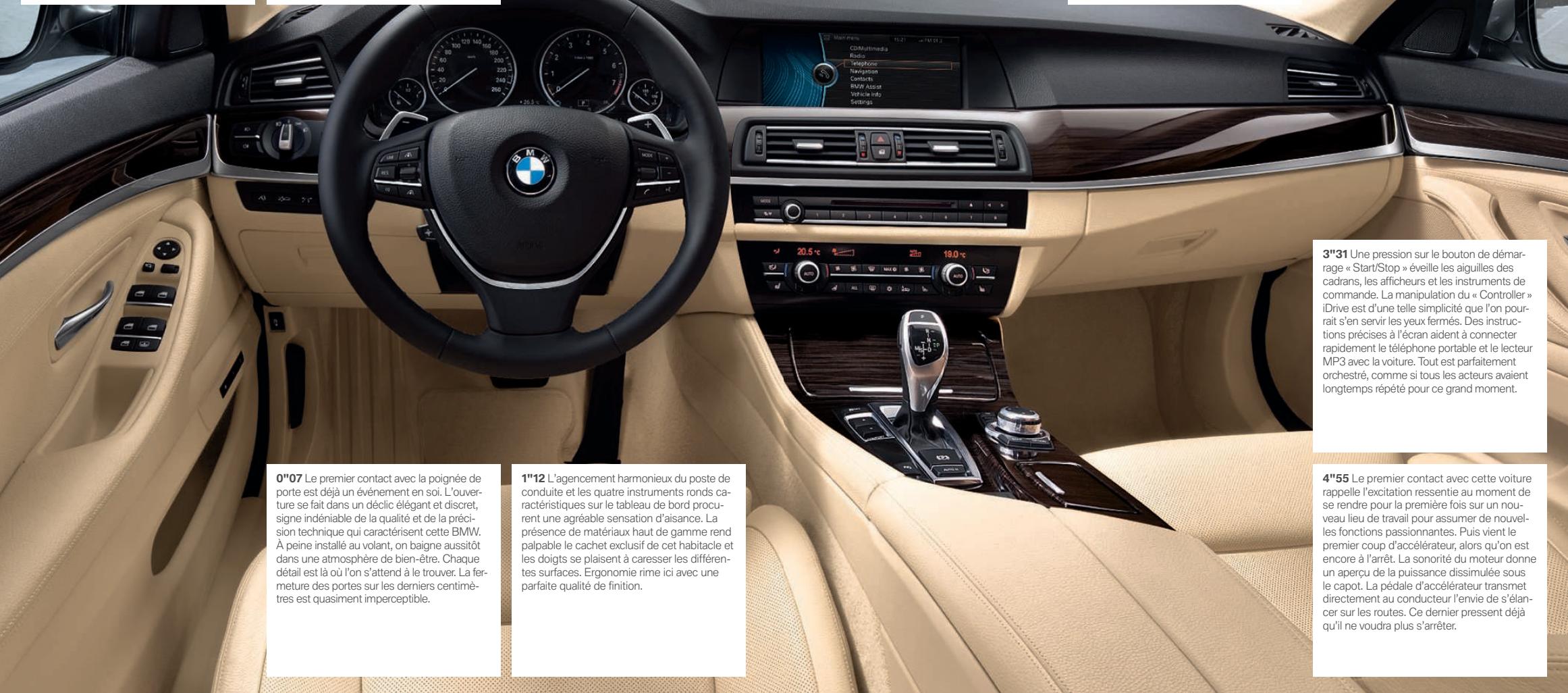 BMW SÉRIE 5 BERLINE - Minutes dans la nouvelle BMW Série 5. - 3