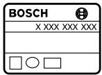 BOSCH PST7200E - Symboler - 16