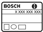 BOSCH PST7200E - Symboler - 16