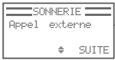 GRUNDIG CALÍOS CS 7100 - Sonnerie et mélodie pour appel externe - 1