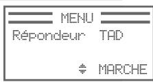 GRUNDIG CALÍOS CS 7100 - Activer/désactiver le répondeur - 1