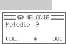 GRUNDIG CALÍOS CS 7100 - Sonnerie et mélodie pour appel externe - 3