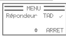 GRUNDIG CALÍOS CS 7100 - Activer/désactiver le répondeur - 2