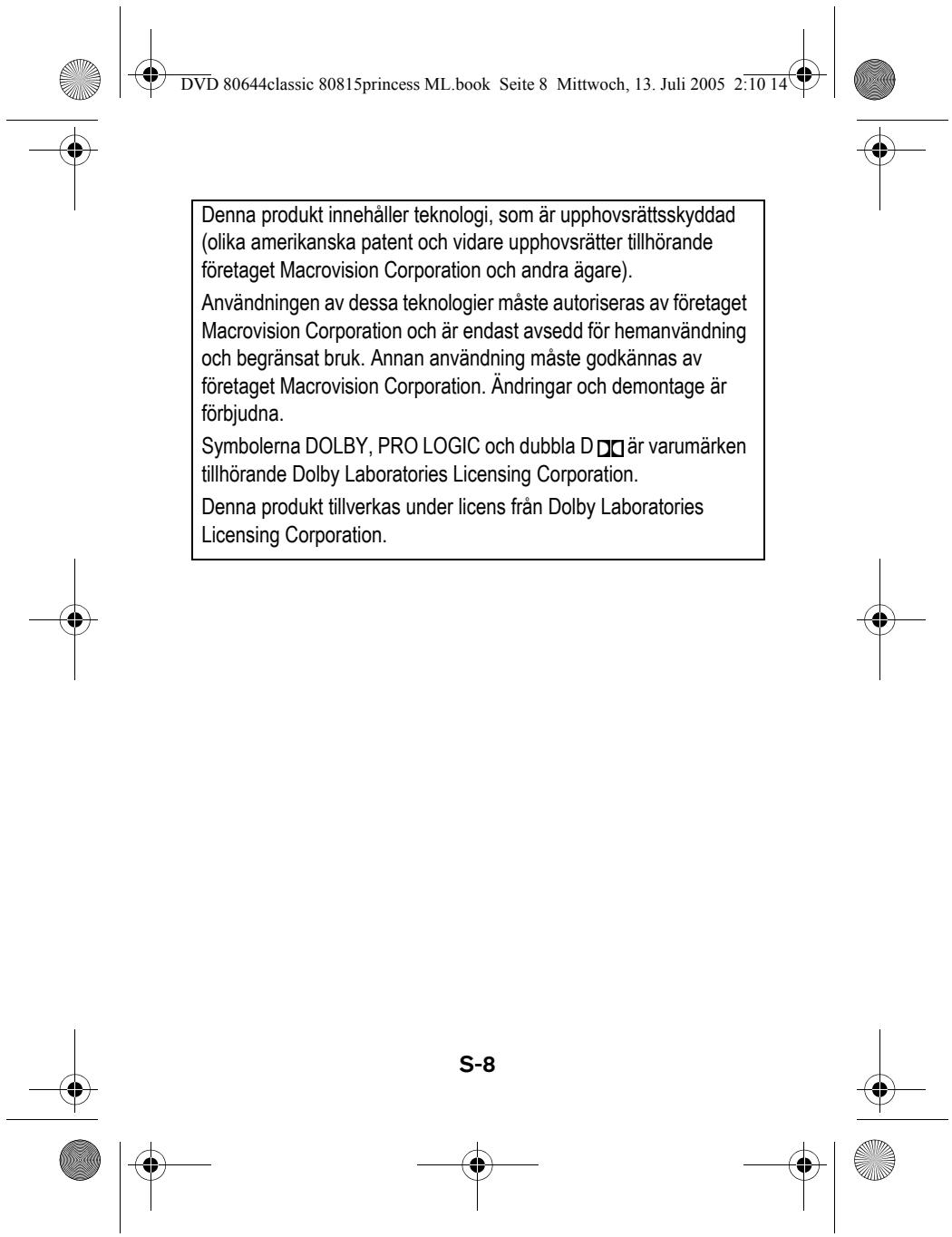 MEDION DISNEY DVD PLAYER MD 8064480815 - Anslut natadapterm - 11