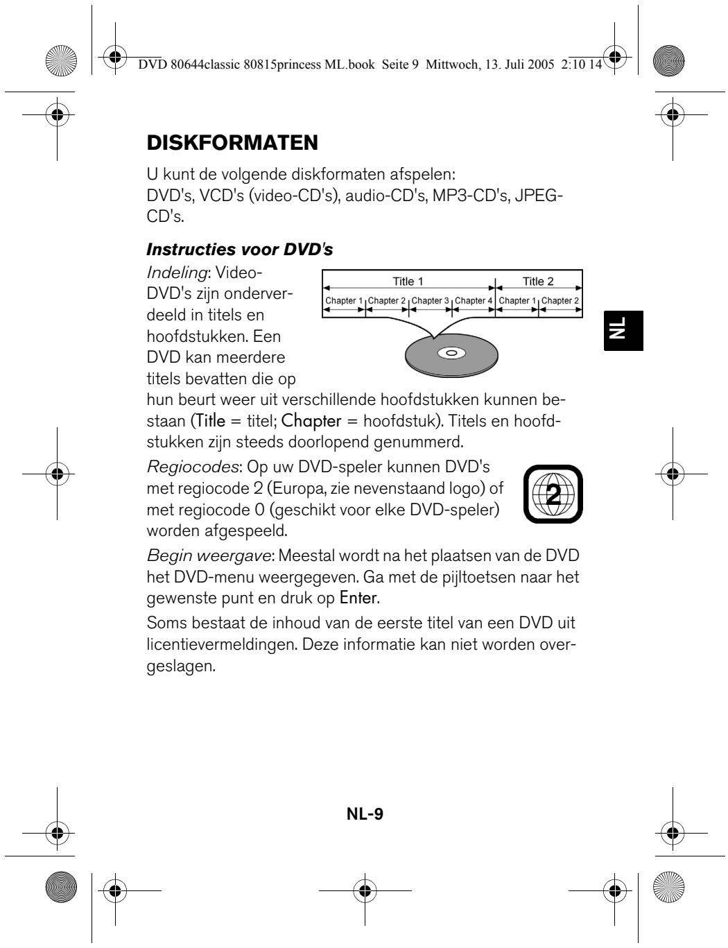 MEDION DISNEY DVD PLAYER MD 8064480815 - Oortelefoon aansluten - 9