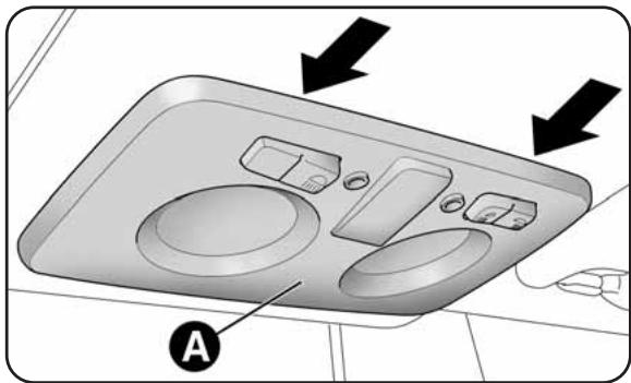ALFA ROMEO GIULIETTA - PLAFONNIER AVANT - 1