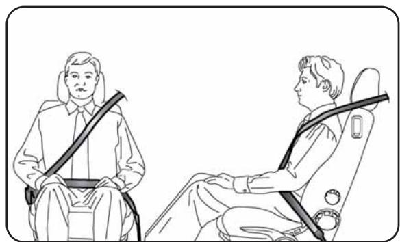 ALFA ROMEO GIULIETTA - MESURES POUR L'UTILISATION DES CEINTURES DE SECURITE - 2