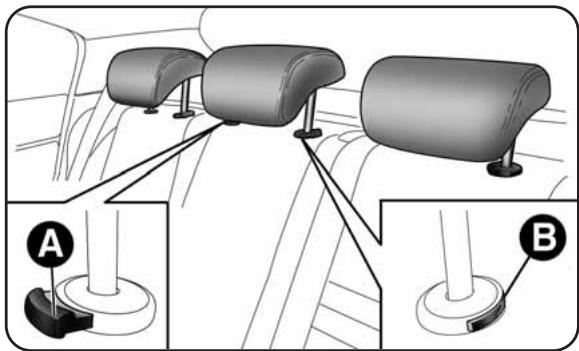 ALFA ROMEO GIULIETTA - APPUIS-TÉTE ARRIÈRE - 1