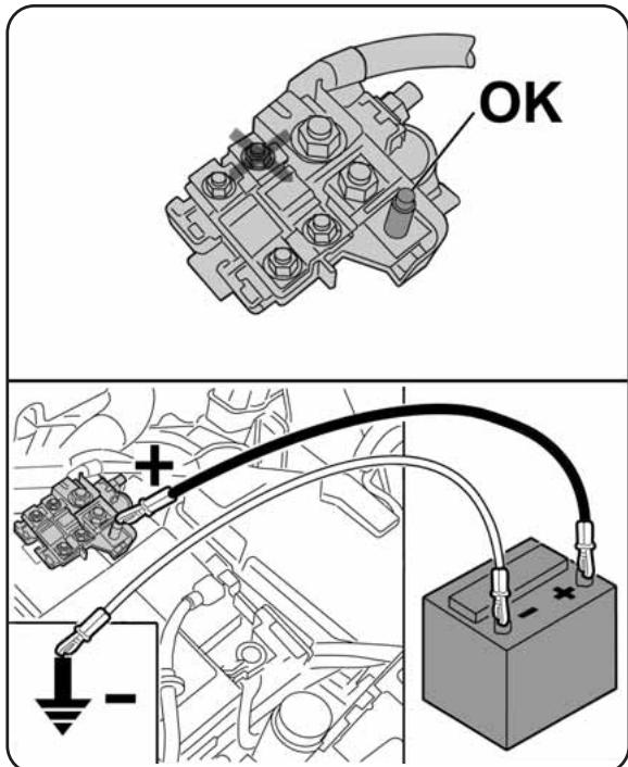 ALFA ROMEO GIULIETTA - DÉMARRAGE AVEC BATTERIE D'APPOINT - 1