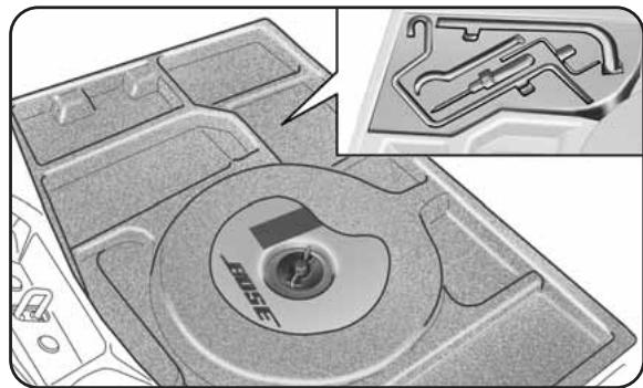ALFA ROMEO GIULIETTA - Subwoofer et roue galette - 1