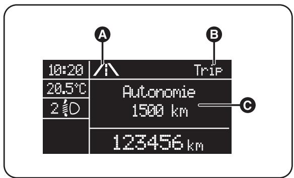 ALFA ROMEO GIULIETTA - Visualisations à l'écran - 1