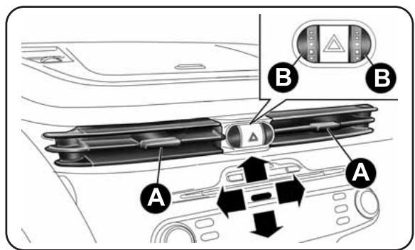 ALFA ROMEO GIULIETTA - DIFFUSEURS D'AIR CENTRAUX - 2