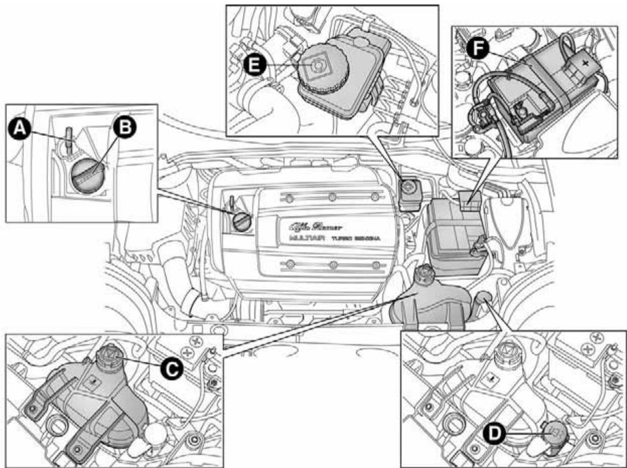 ALFA ROMEO MITO - CONTROLE DES NIVEAUX - 3