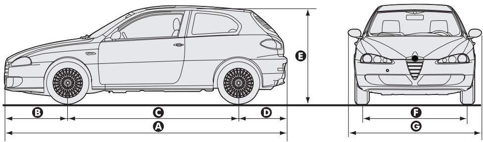 ALFA ROMEO 147 - VOLUME DU COFFRE A BAGAGES - 1