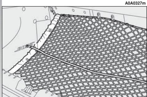 ALFA ROMEO 147 - FILET DE RETENUE DES BAGAGES - 2